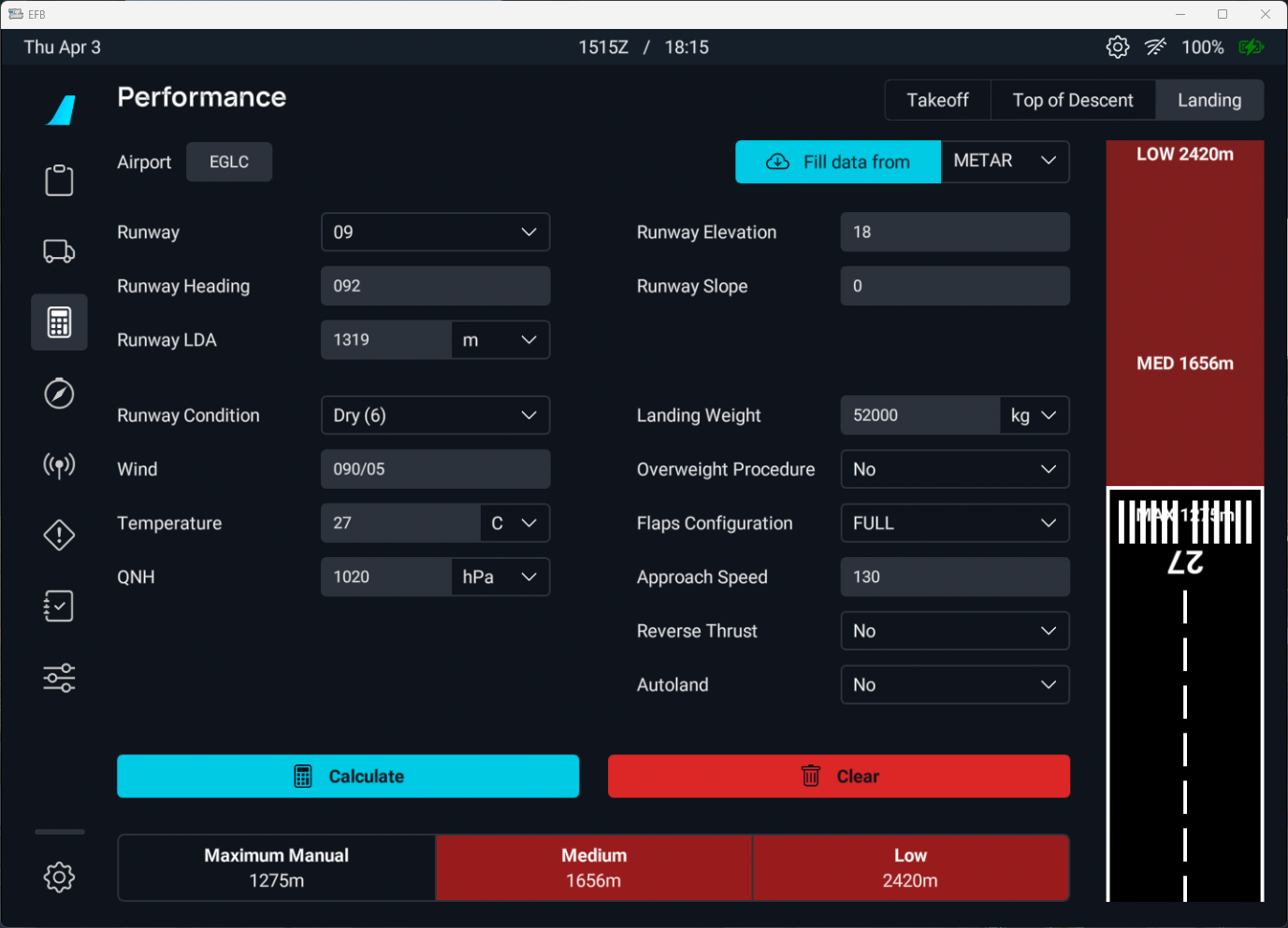 flyPad Performance Calculator Landing flyPad Performance Calculator Landing